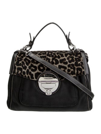 Michael Kors Leather Top Handle Bag