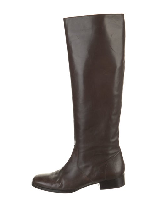 Michael Kors Leather Riding Boots