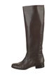Michael Kors Leather Riding Boots