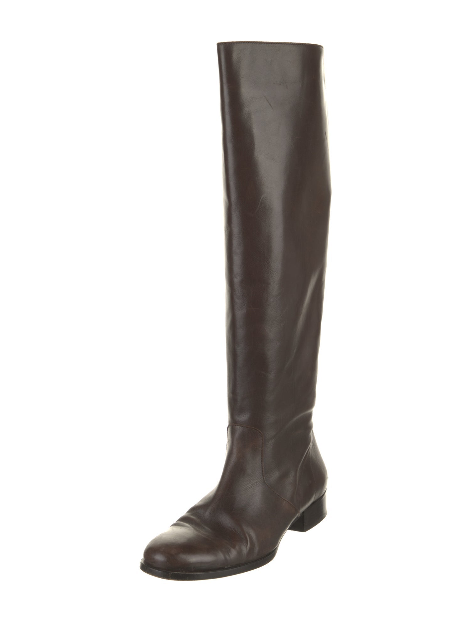 Michael Kors Leather Riding Boots