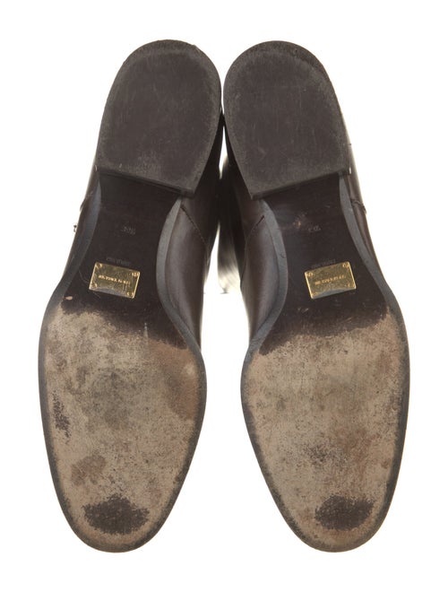 Michael Kors Leather Riding Boots