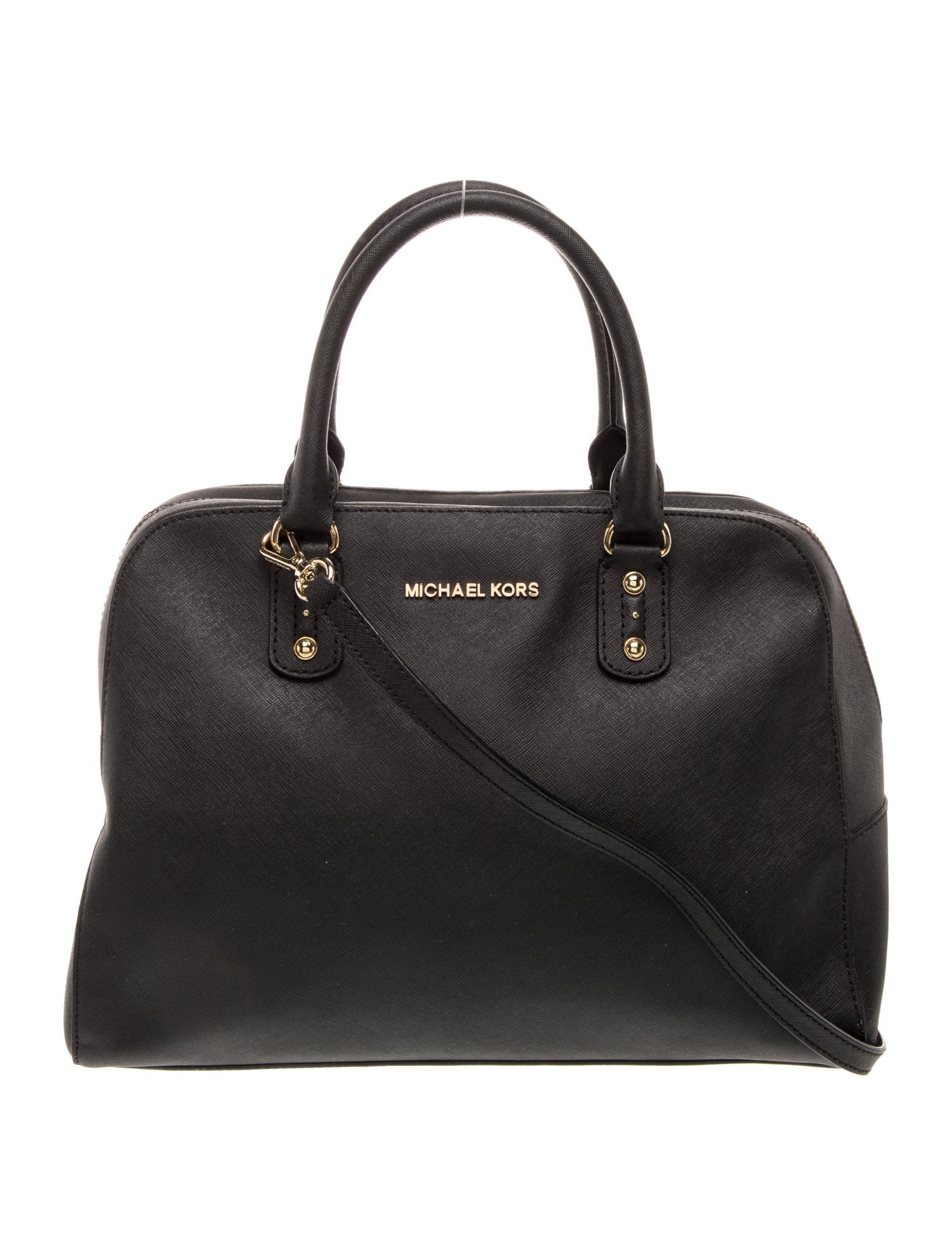 Michael Kors Saffiano Leather Top Handle Bag