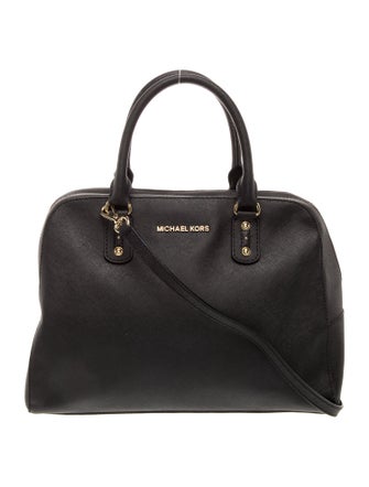 Michael Kors Saffiano Leather Top Handle Bag