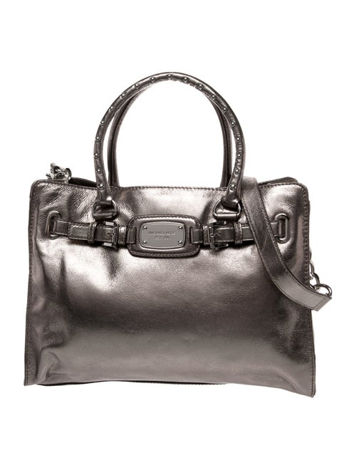 Michael Michael Kors Leather Top Handle Bag