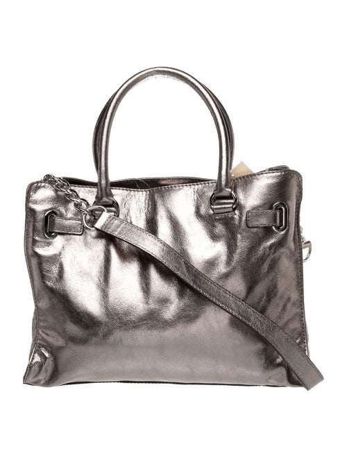Michael Michael Kors Leather Top Handle Bag