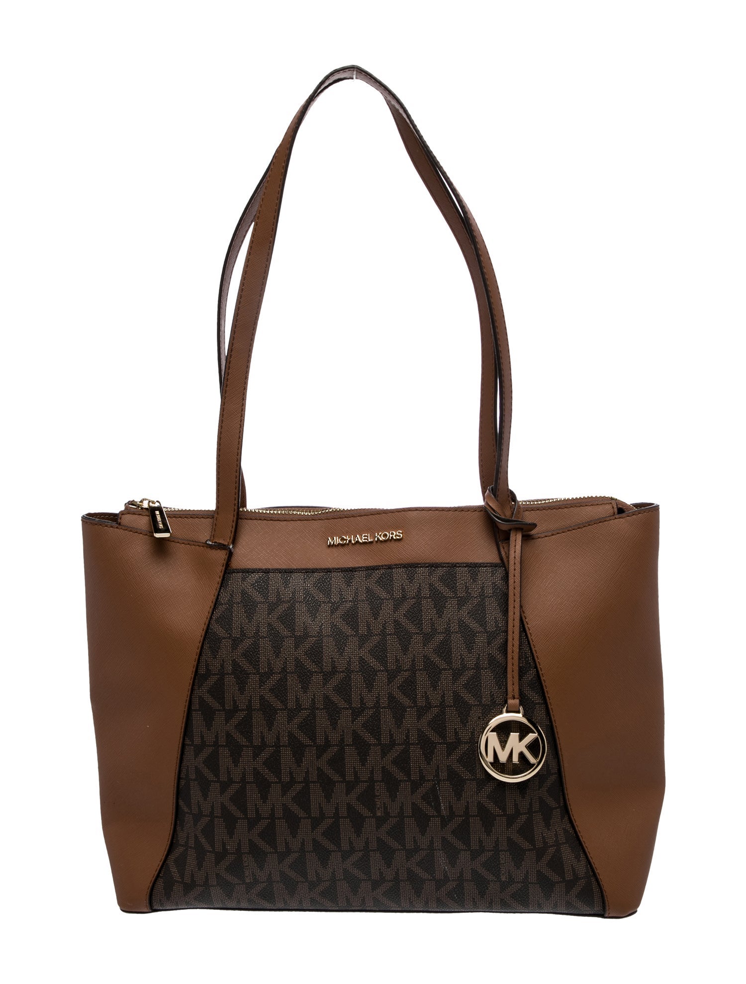 Michael Kors Monogram Messenger Bag
