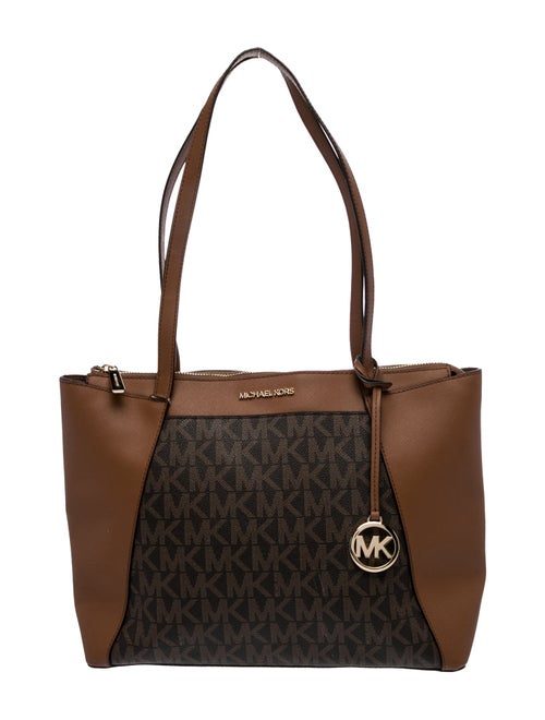 Michael Kors Monogram Messenger Bag
