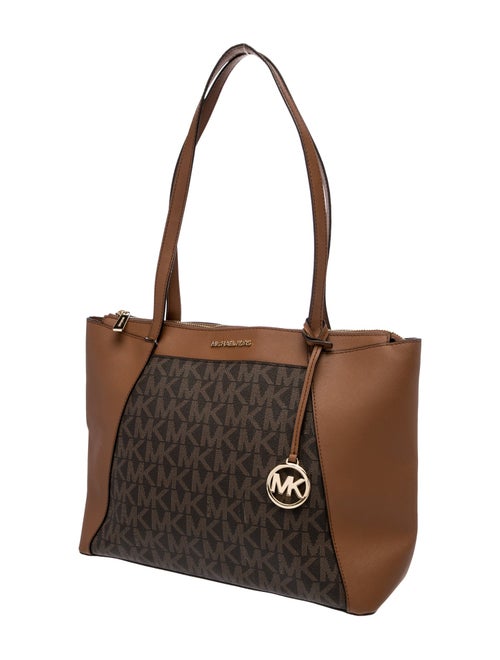 Michael Kors Monogram Messenger Bag