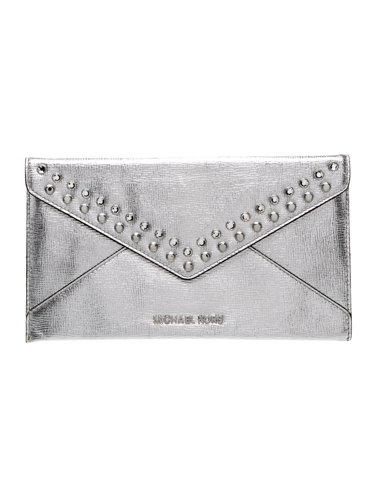 Michael Kors Leather Clutch