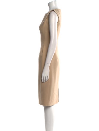 Michael Kors Virgin Wool Knee-Length Dress