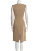 Michael Kors Virgin Wool Knee-Length Dress