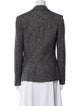 Michael Kors Virgin Wool Printed Blazer
