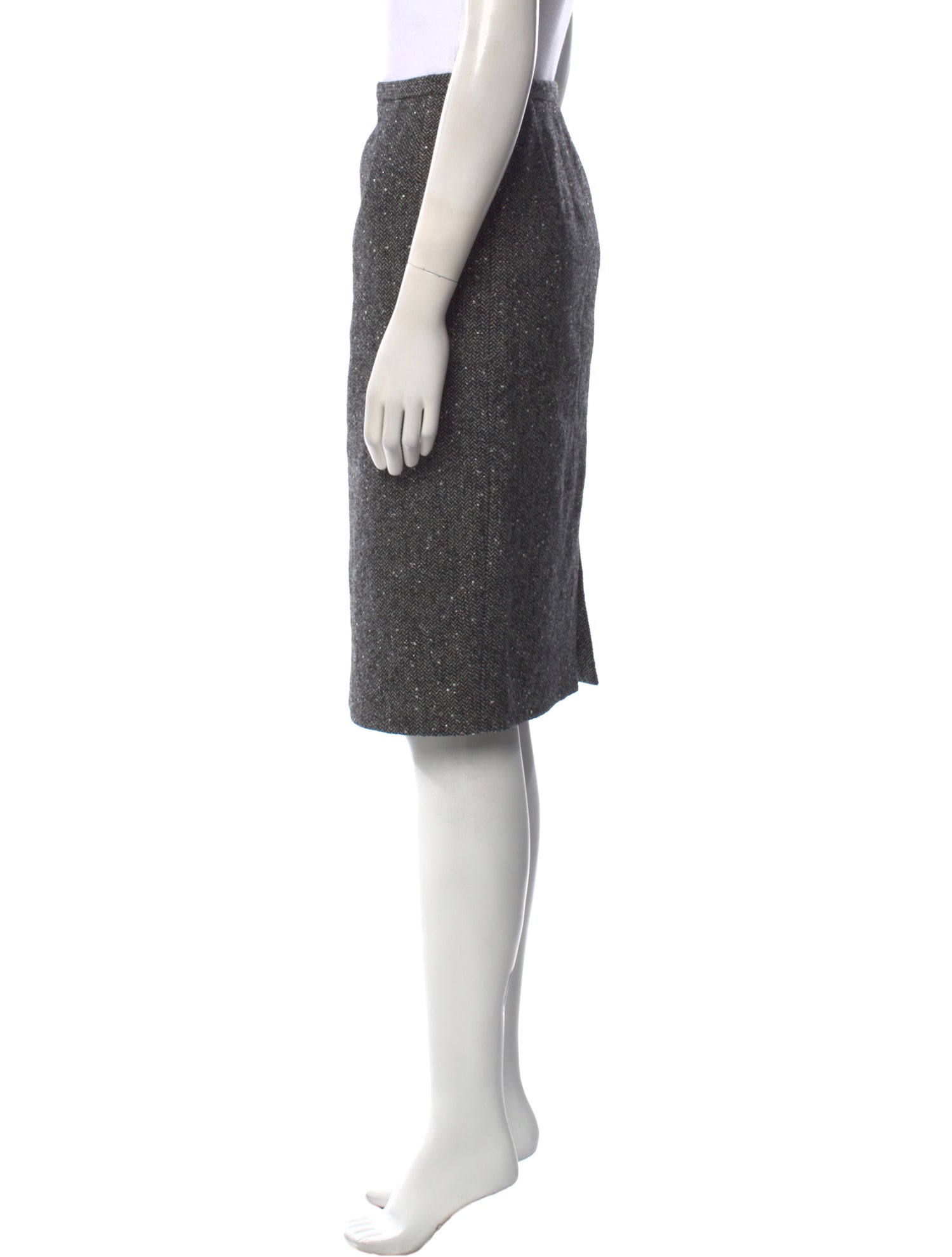 Michael Kors Virgin Wool Knee-Length Skirt w/ Tags