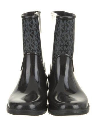 Michael Kors Monogram Pattern Rubber Rain Boots