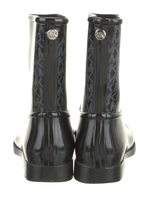 Michael Kors Monogram Pattern Rubber Rain Boots