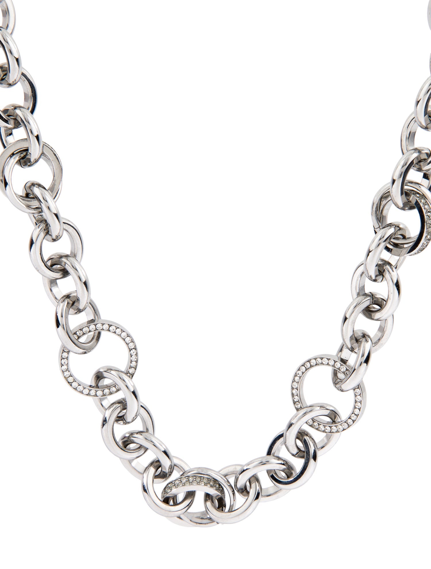 Michael Kors Crystal Chain Necklace