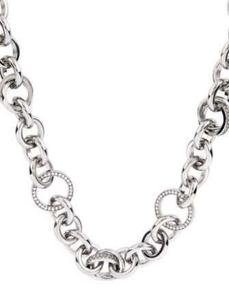 Michael Kors Crystal Chain Necklace