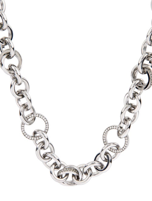 Michael Kors Crystal Chain Necklace