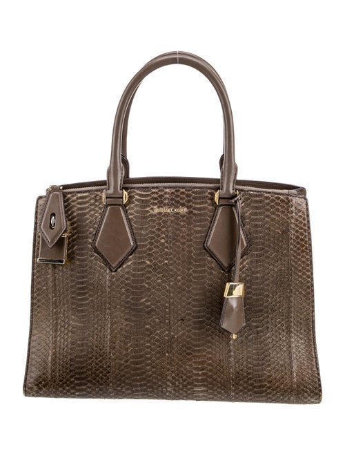 Michael Kors Snakeskin Top Handle Bag