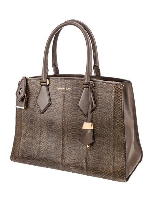 Michael Kors Snakeskin Top Handle Bag