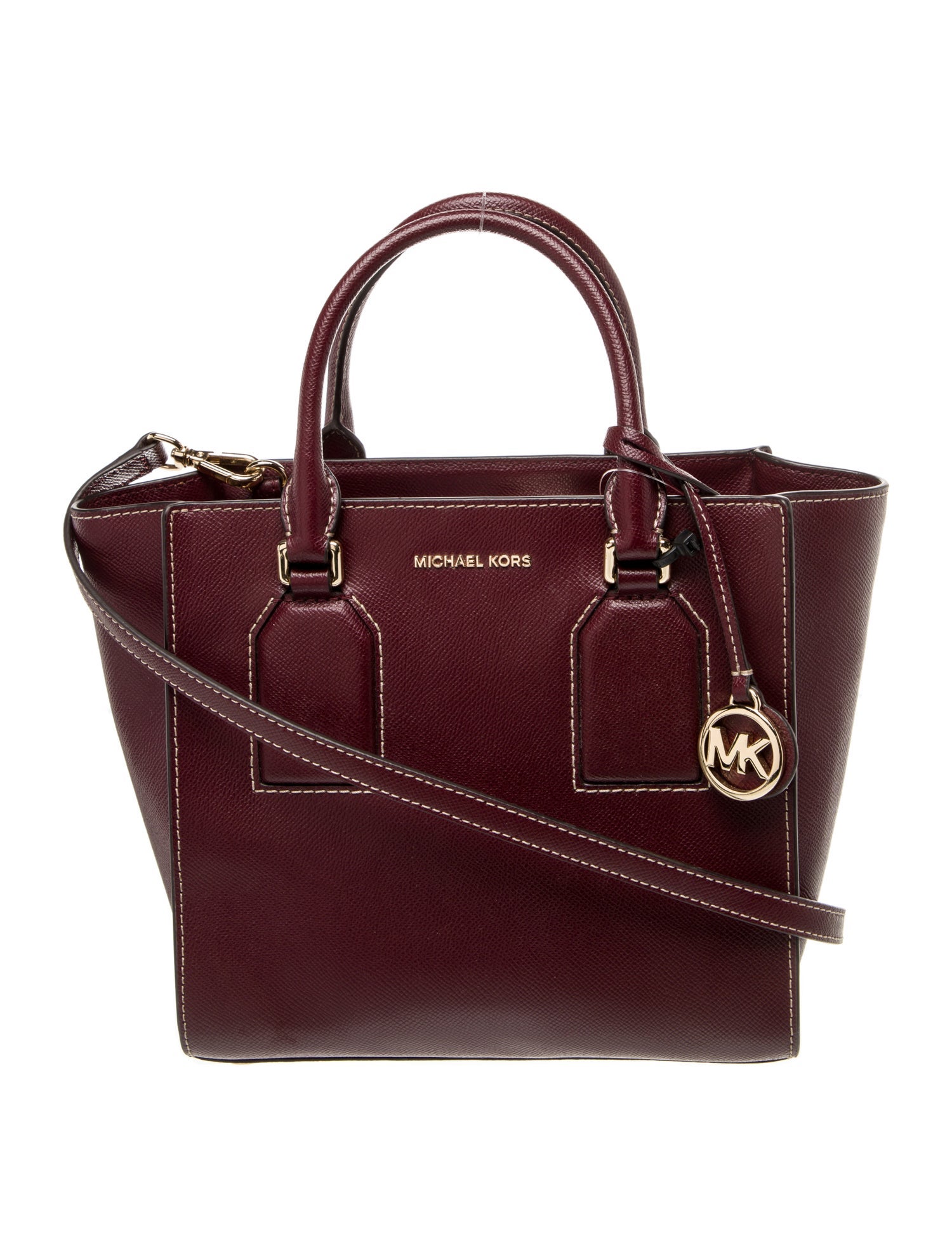 Michael Michael Kors Saffiano Leather Top Handle Bag