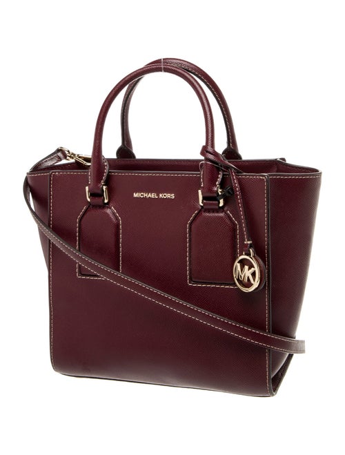 Michael Michael Kors Saffiano Leather Top Handle Bag