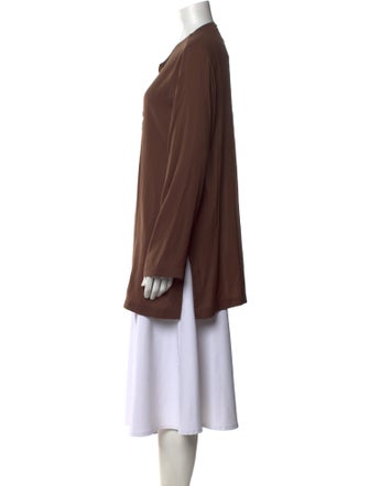 Michael Kors V-Neck Long Sleeve Tunic