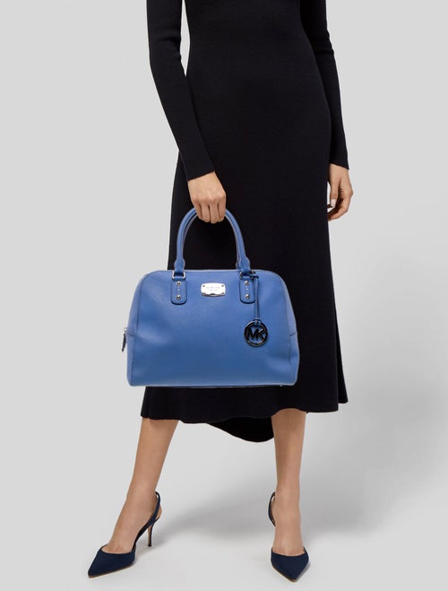 Michael Michael Kors Saffiano Leather Top Handle Bag