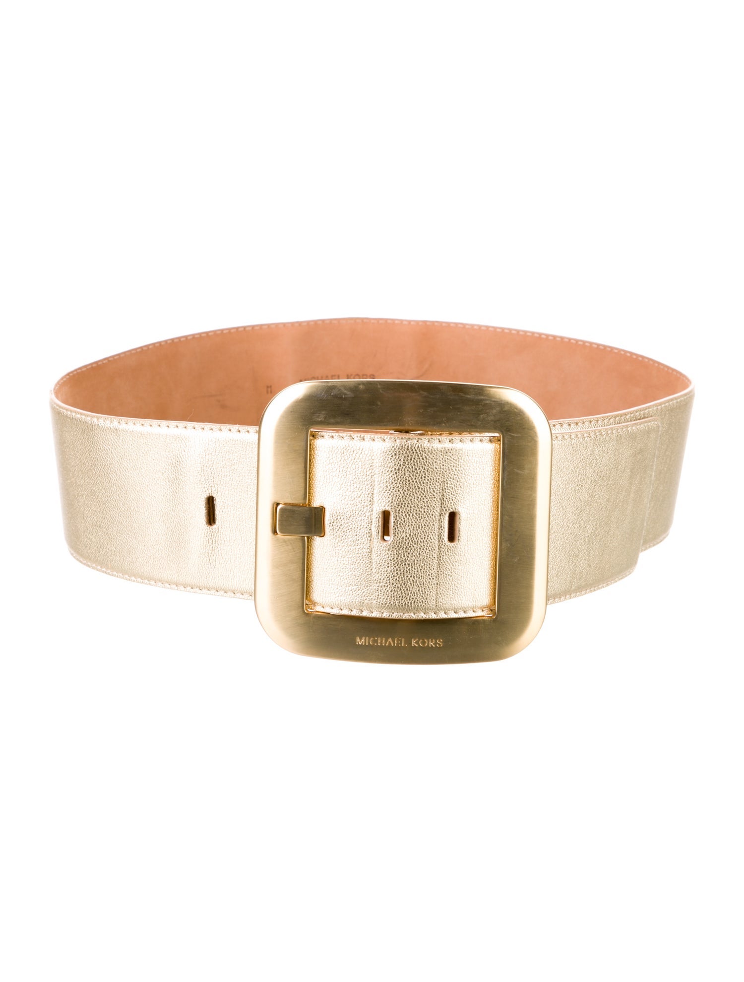 Michael Kors Wide Suede Belt