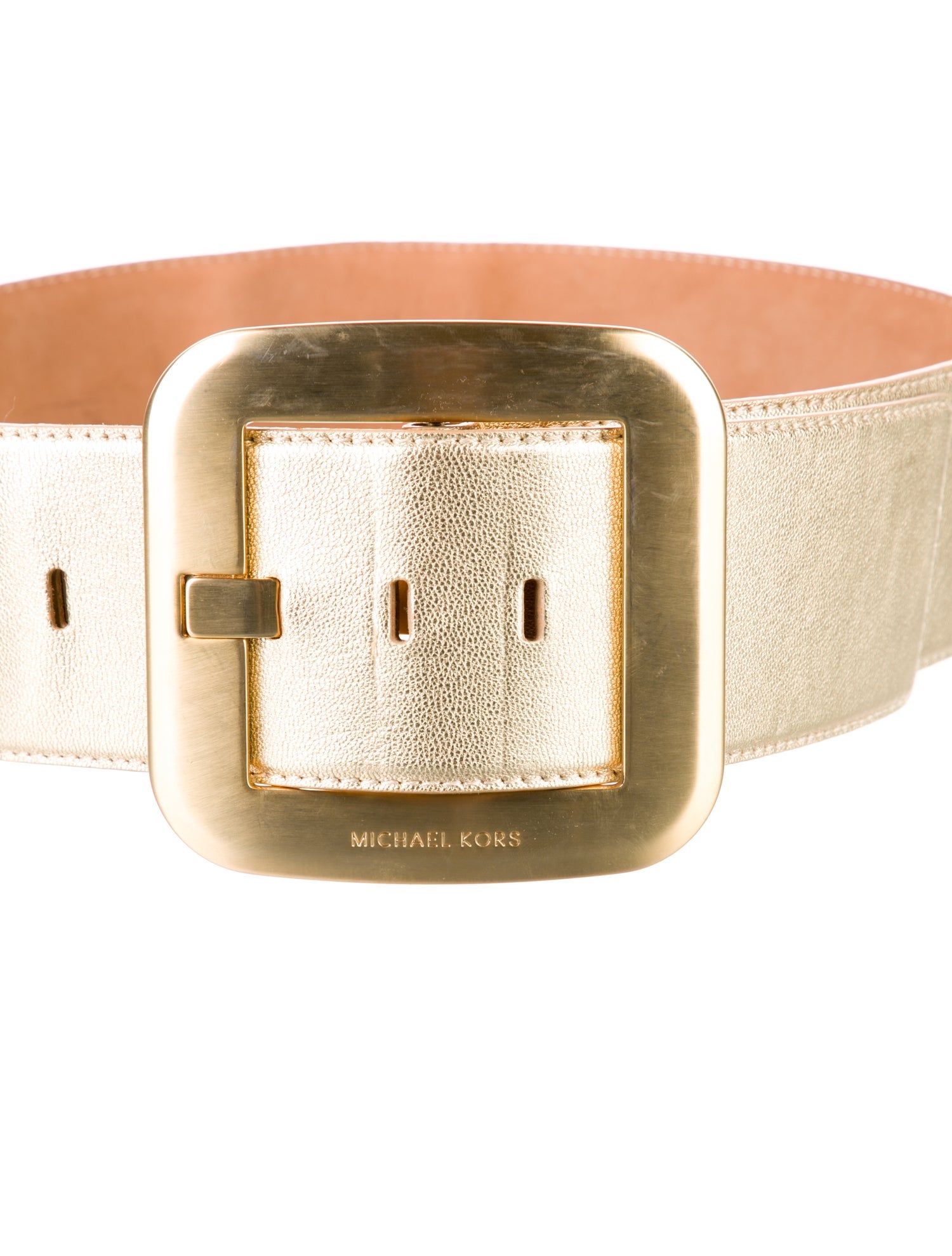Michael Kors Wide Suede Belt