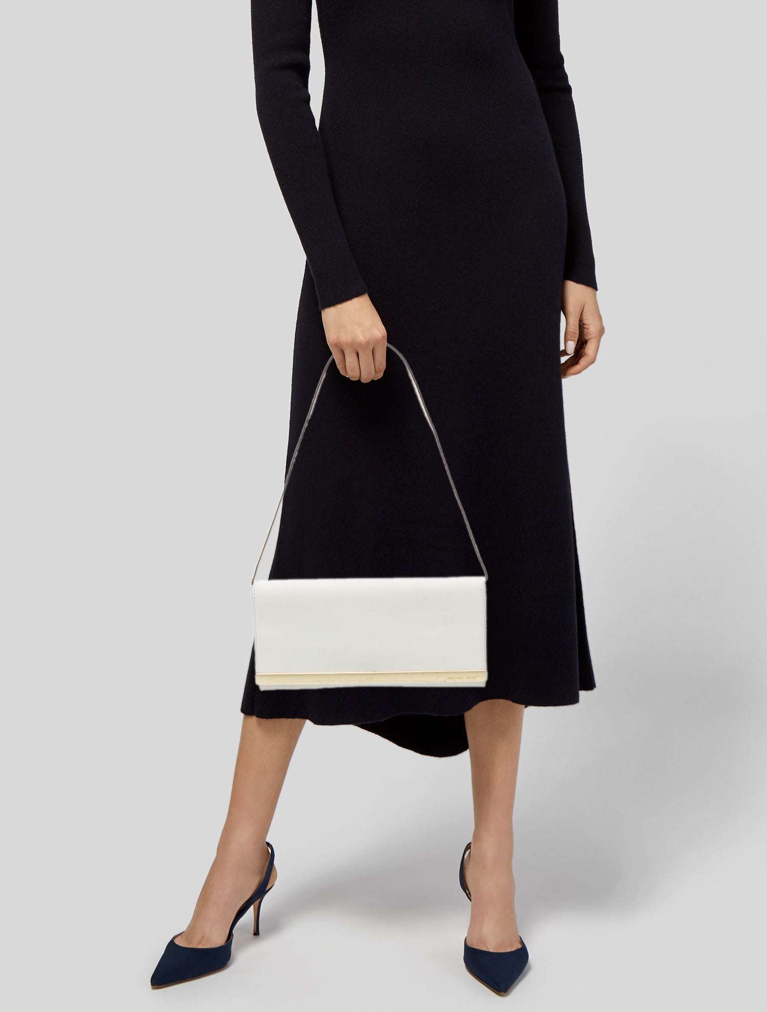 Michael Michael Kors Saffiano Leather Top Handle Bag