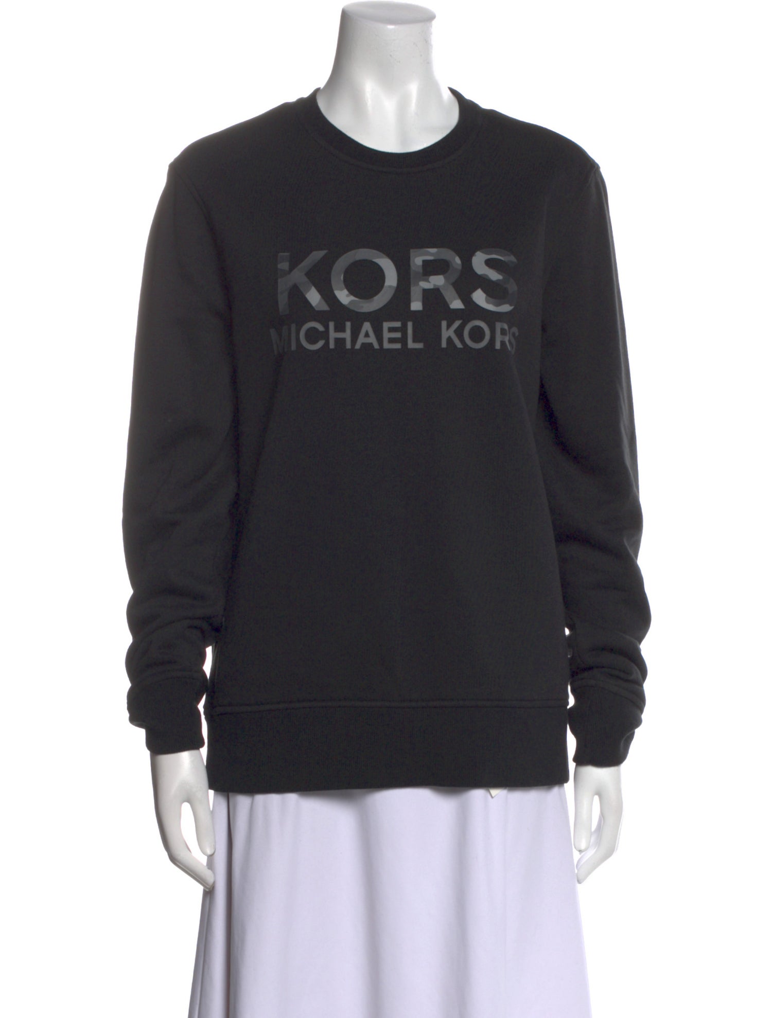 Michael Kors Graphic Print Crew Neck Sweatshirt