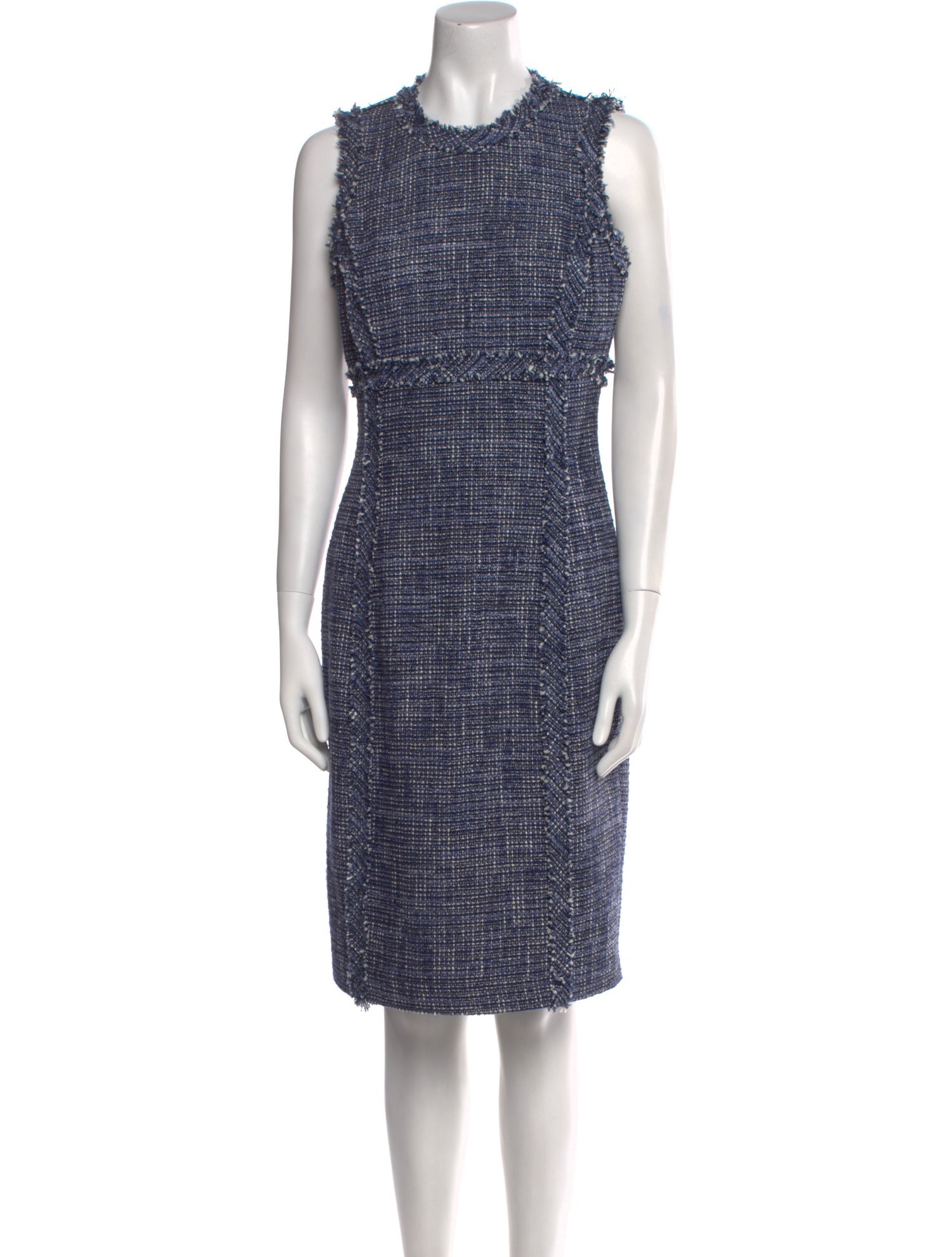 Michael Kors Tweed Knee-Length Dress