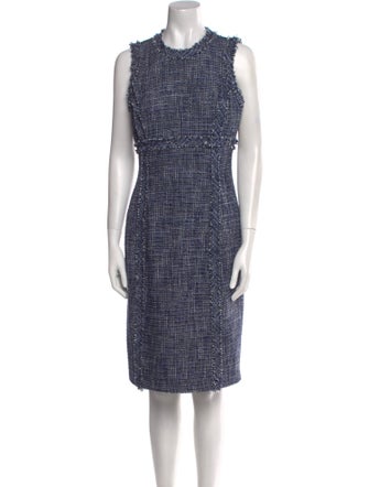 Michael Kors Tweed Knee-Length Dress