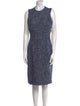Michael Kors Tweed Knee-Length Dress