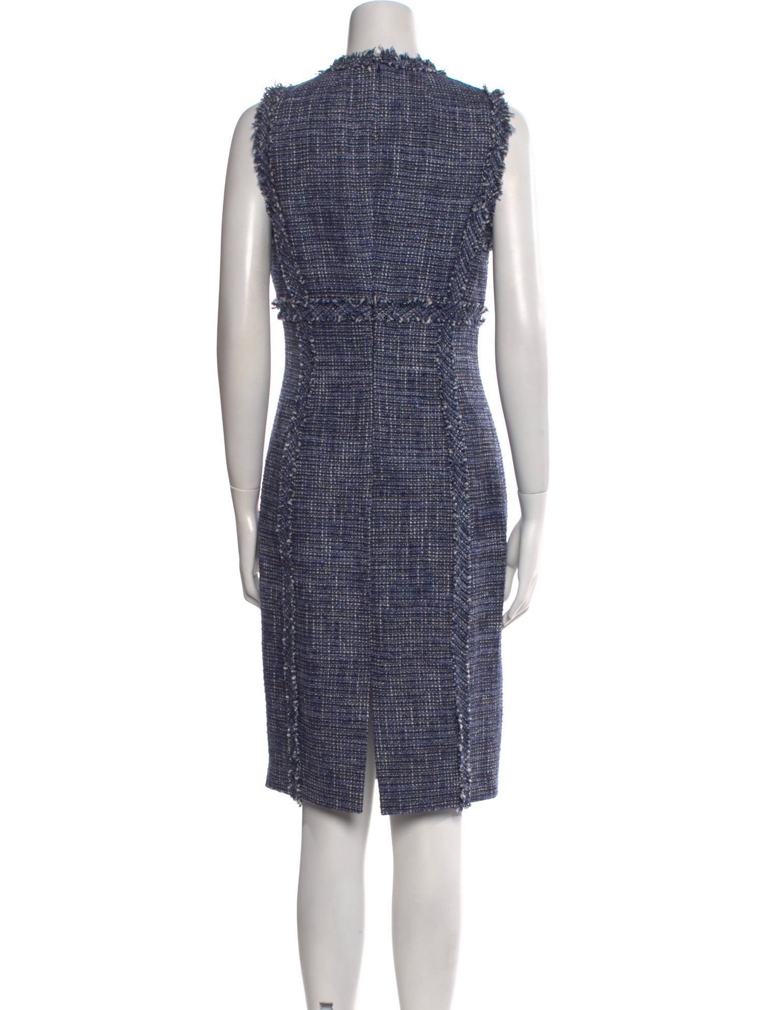 Michael Kors Tweed Knee-Length Dress