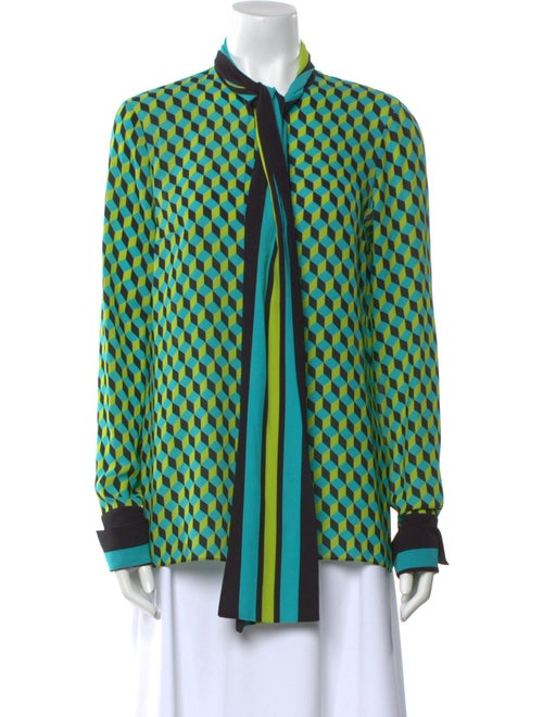 Michael Kors Collection Silk Printed Tunic