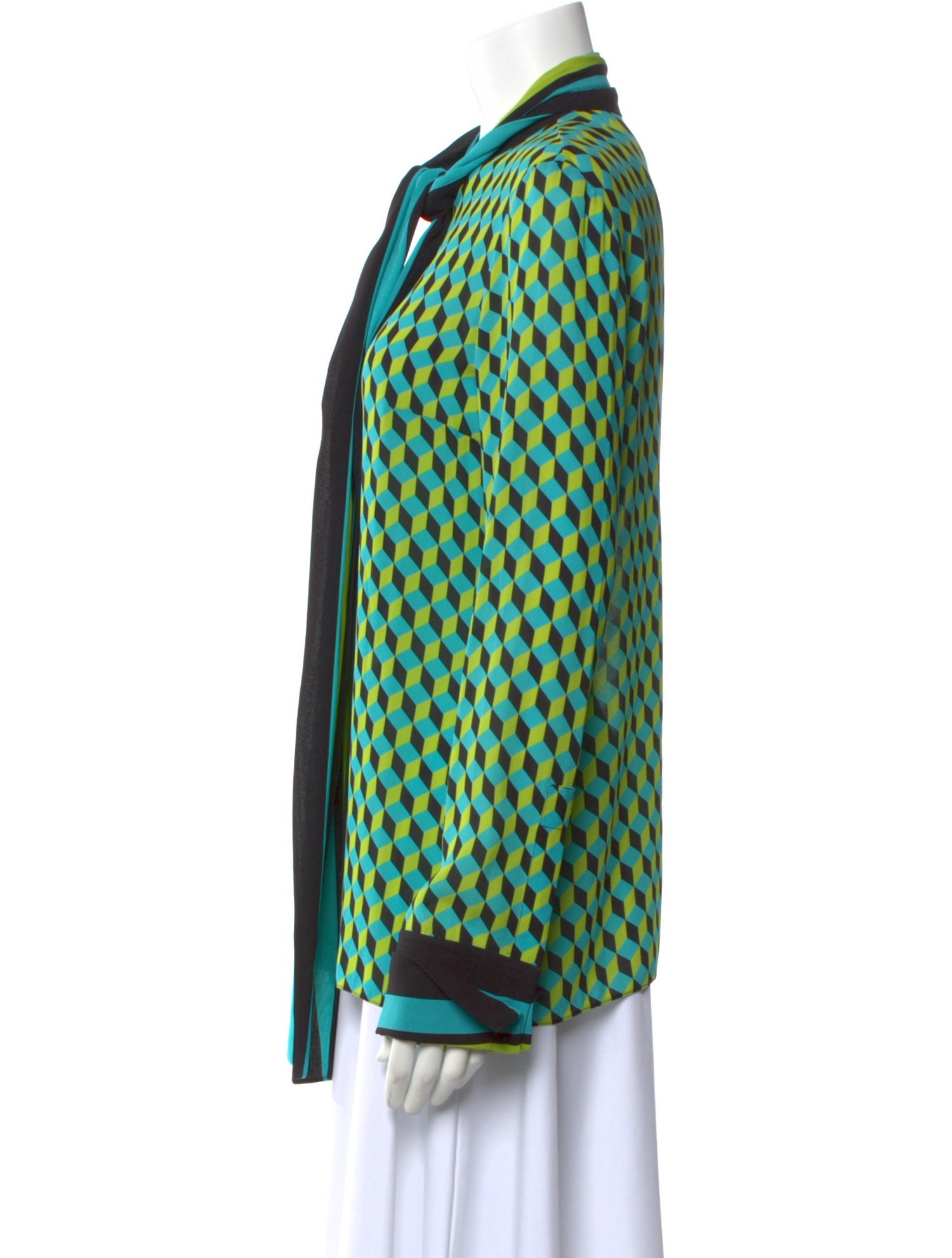 Michael Kors Collection Silk Printed Tunic