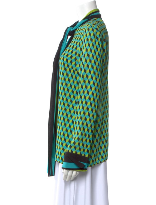 Michael Kors Collection Silk Printed Tunic