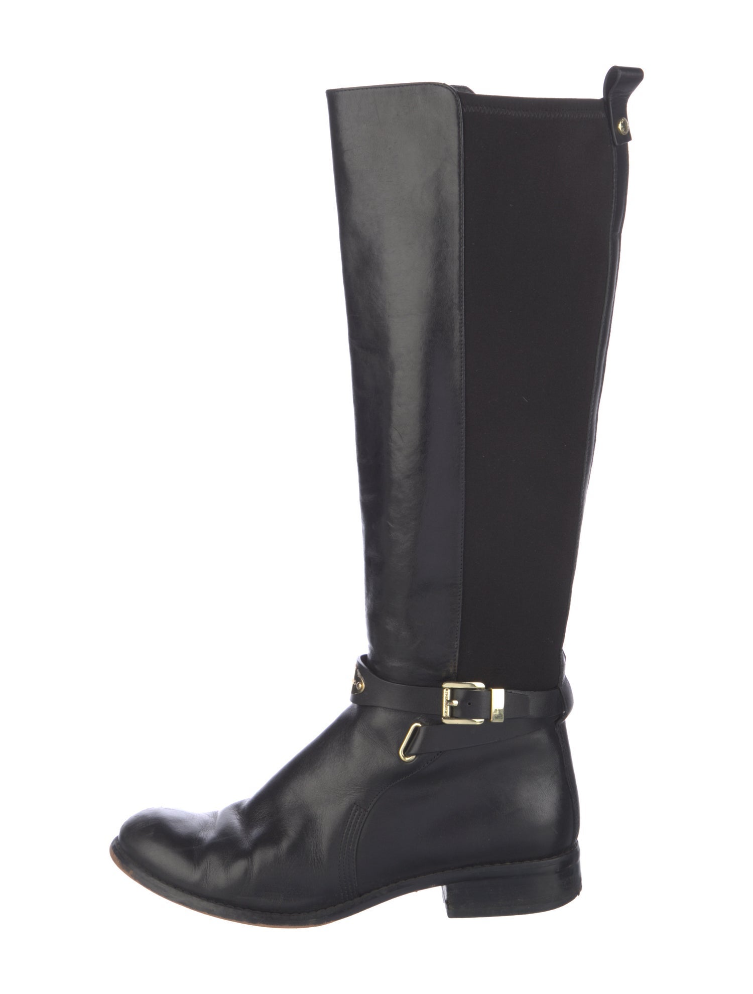 Michael Kors Leather Riding Boots