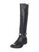 Michael Kors Leather Riding Boots