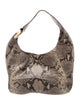 Michael Michael Kors Snakeskin Hobo