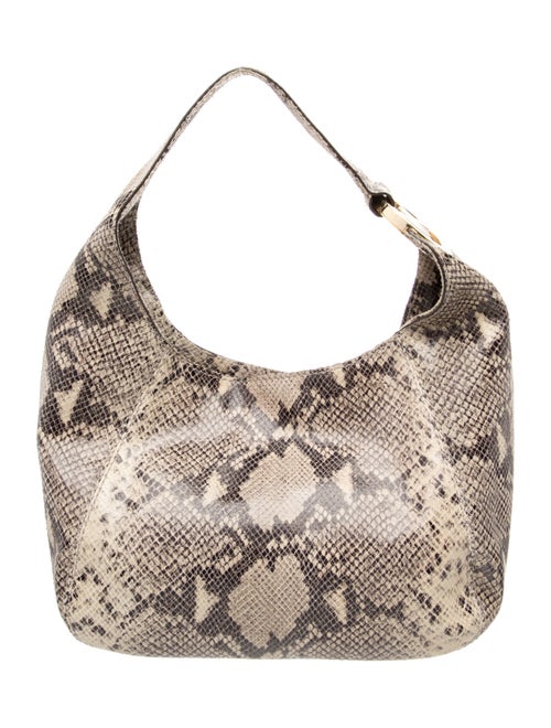 Michael Michael Kors Snakeskin Hobo