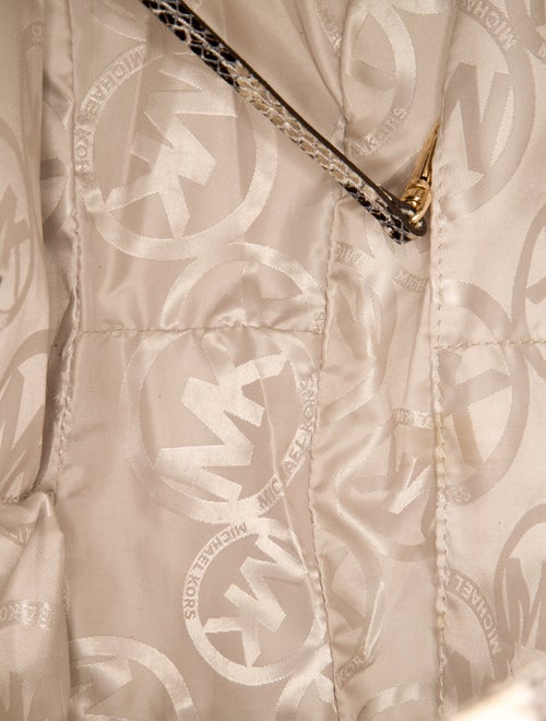 Michael Michael Kors Snakeskin Hobo