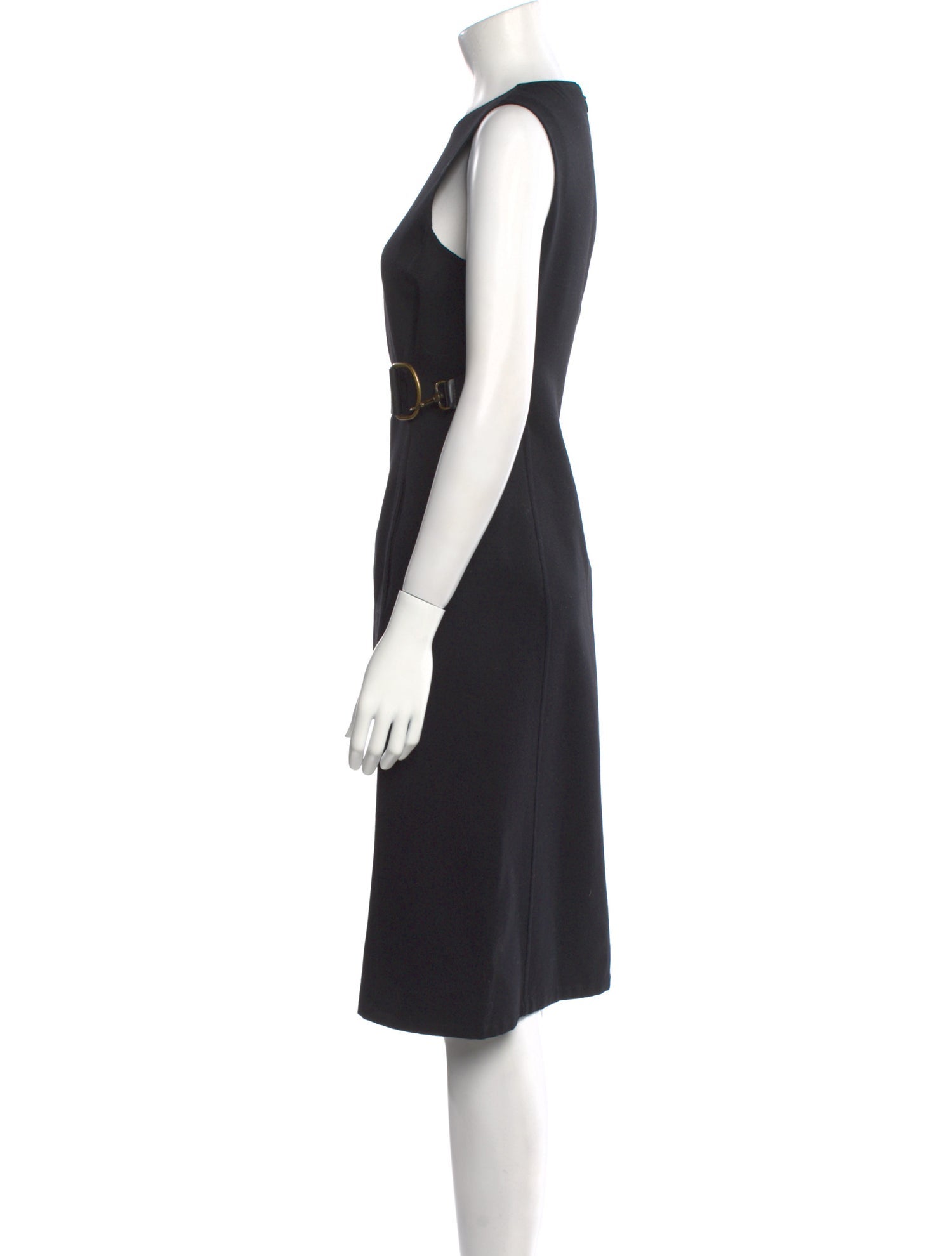 Michael Kors Virgin Wool Knee-Length Dress