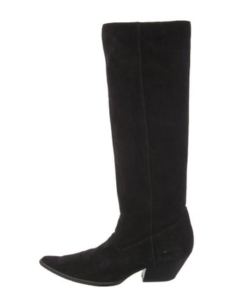 Michael Kors Suede Riding Boots