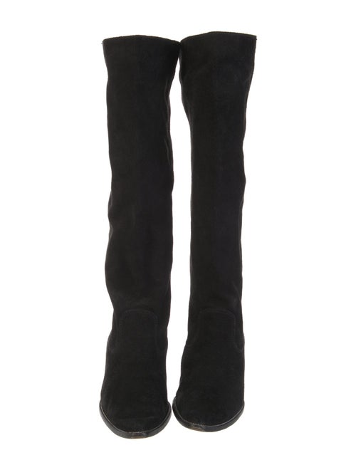 Michael Kors Suede Riding Boots