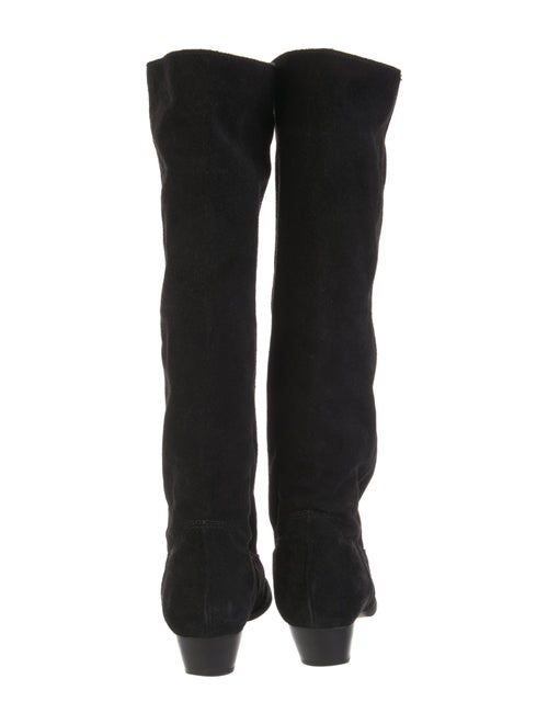 Michael Kors Suede Riding Boots