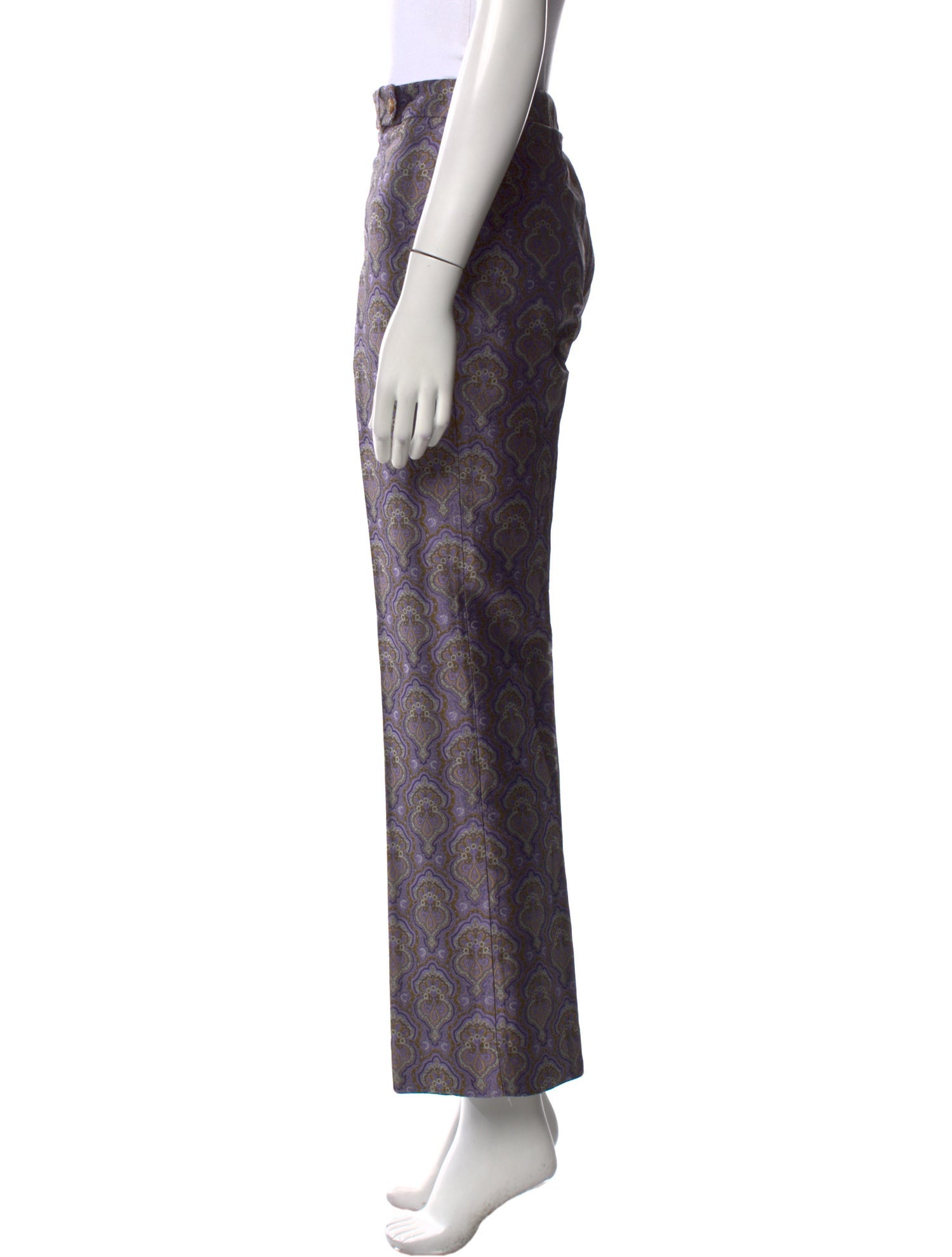 Michael Kors Silk Wide Leg Pants