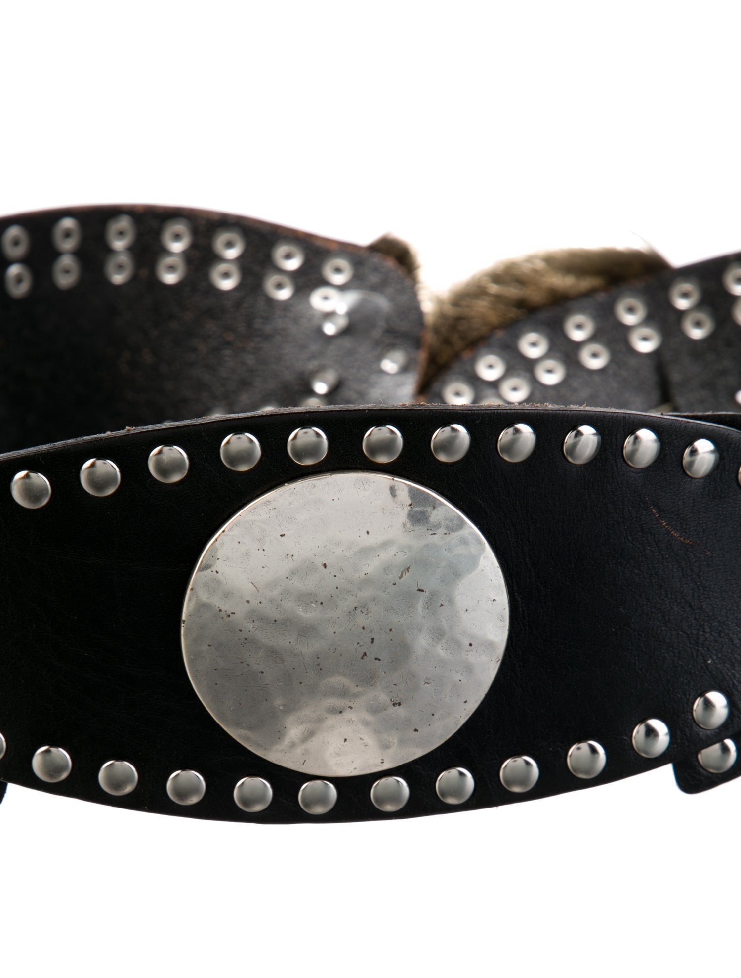 Michael Kors Wide Leather Waist Belt